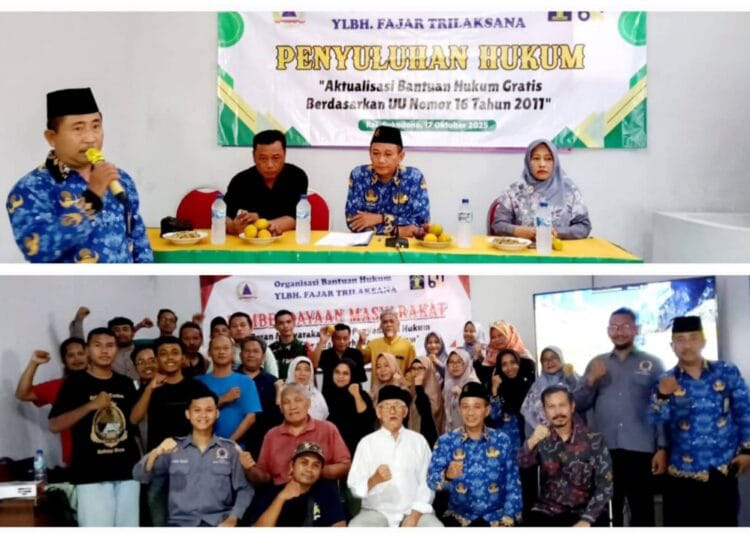 YLBH Fajar Trilaksana Gandeng Kelurahan Sukodono Gelar Penyuluhan Optimalisasi Kesadaran Hukum