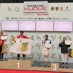 Satu medali dari Labibbatus Tsuraya menjaga asa jawa tengah di PON Beladiri Kudus 2025