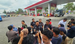 Banyak Keluhan BBM Bercampur Air, Polres Blitar Sidak SPBU