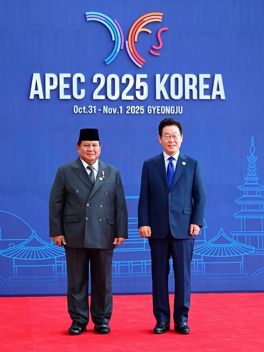 Presiden Prabowo Hadiri KTT APEC 2025 di Gyeongju, Tegaskan Komitmen Indonesia dalam Kerja Sama Ekonomi Kawasan Presiden Prabowo Hadiri KTT APEC 2025 di Gyeongju, Tegaskan Komitmen Indonesia dalam Kerja Sama Ekonomi Kawasan