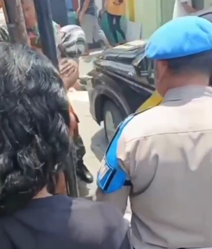 Pelaku Curanmor Dibakar Massa di Jojoran Gang 3