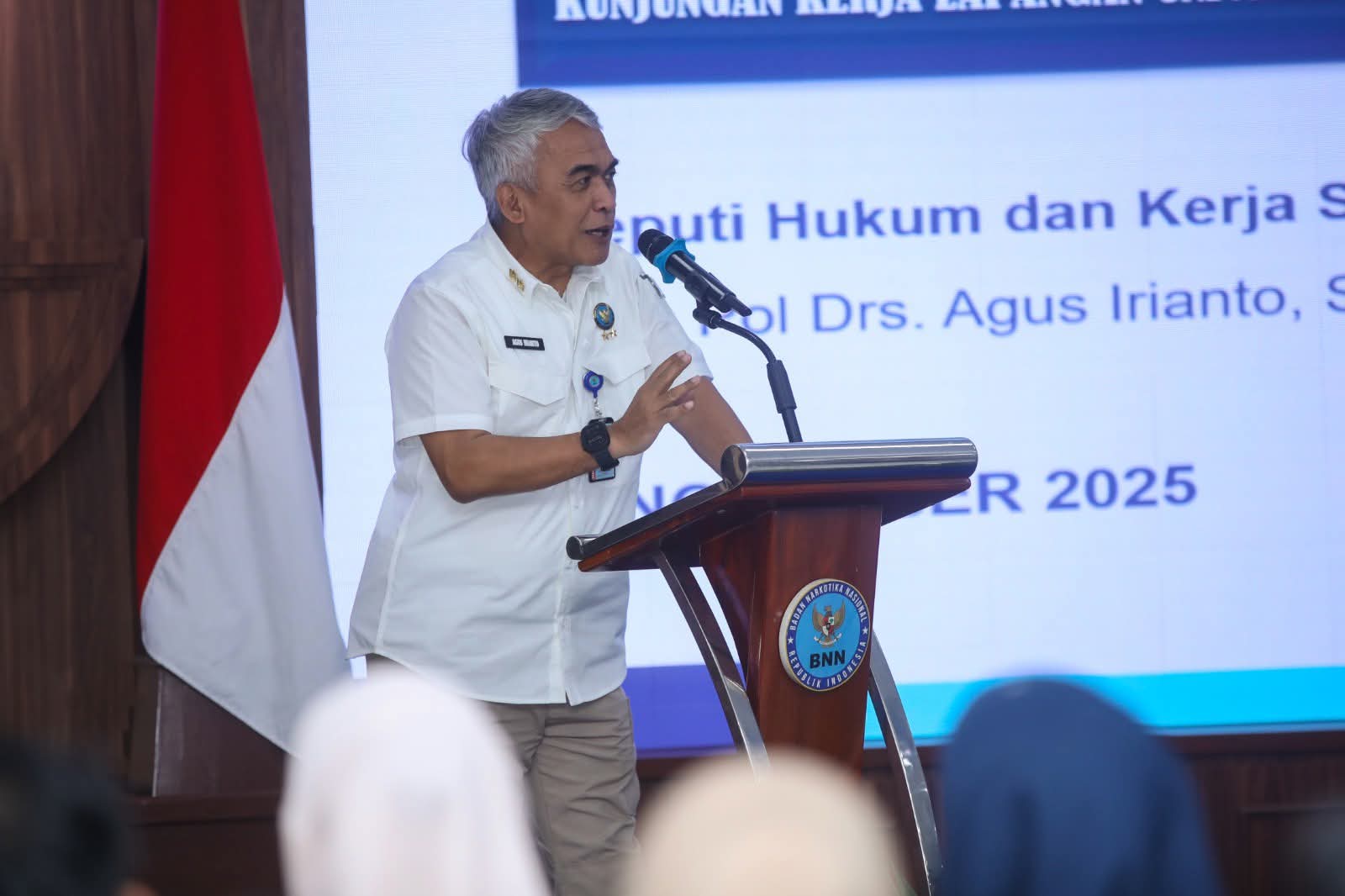 TERIMA KUNJUNGAN UNSRI, DEPUTI HUKKER BNN RI JELASKAN KOMPLEKSITAS PERMASALAHAN NARKOTIKA