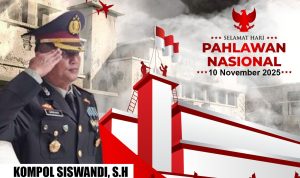 Meneladani Semangat Pahlawan, Kapolsek Pesantren Ajak Masyarakat Terus Berkarya untuk Negeri