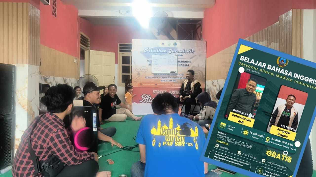 Bangun SDM Madura yang Global, AMI Hadirkan Pelatihan Bahasa Inggris Gratis Setiap Senin