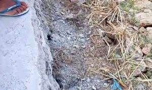 Pekerjaan Bahu Jalan Salenrang Rammang-Rammang di Duga Asal Jadi, APH di Desak Periksa Rekanan