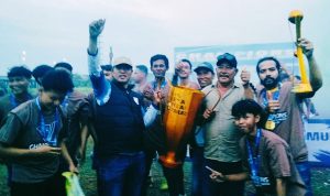 Kades Mursyan Hamdani Pimpin Langsung Final Liga Desa Pantai Makmur 2025, Remaja Bahari Sabet Juara Satu dalam Final yang Meriah