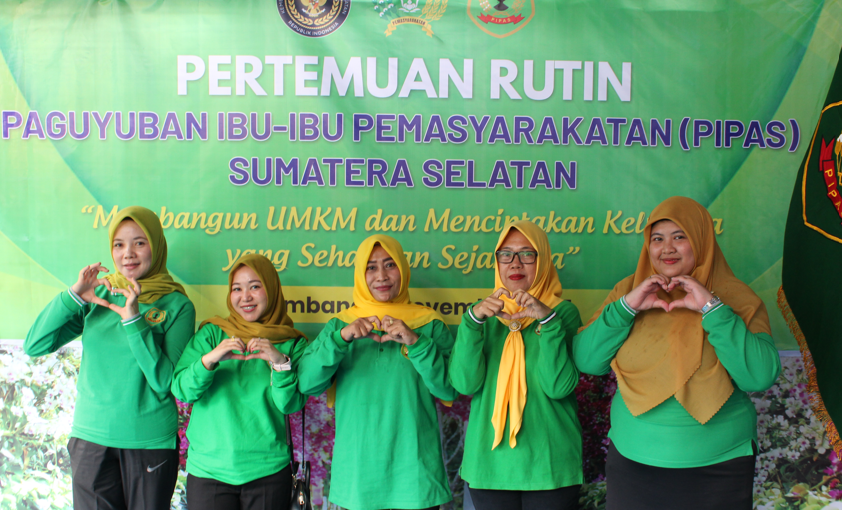 PIPAS Lapas Pagar Alam hadiri Pertemuan Rutin PIPAS Sumatera Selatan