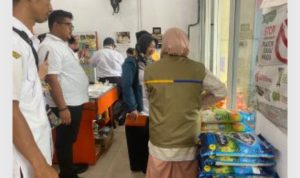 Tim Satgas Pangan Kabupaten Blitar Mendampingi Badan Pangan Nasional Melaksanakan Monitoring Harga Beras