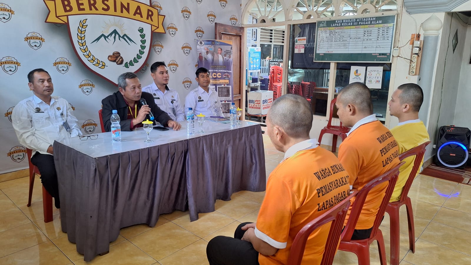 Tindak Lanjuti Program LCC, Lapas Pagar Alam berikan pendampingan hukum kepada warga binaan